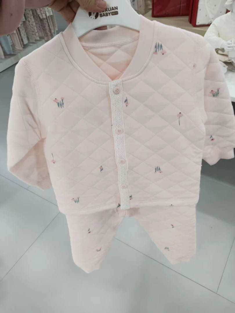 E06411141D秋日碎花保暖立领套