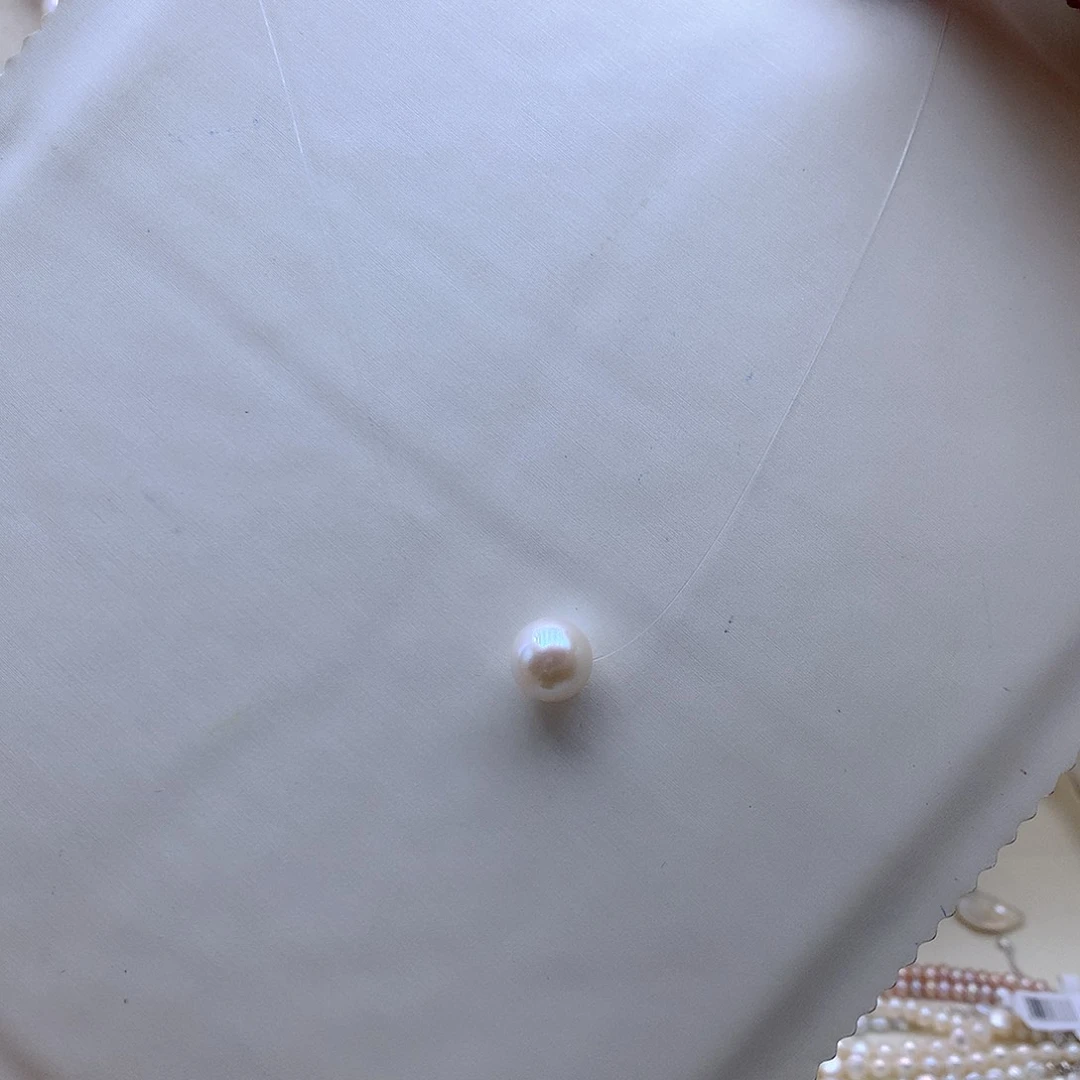 颈饰银S925镶嵌淡水珍珠