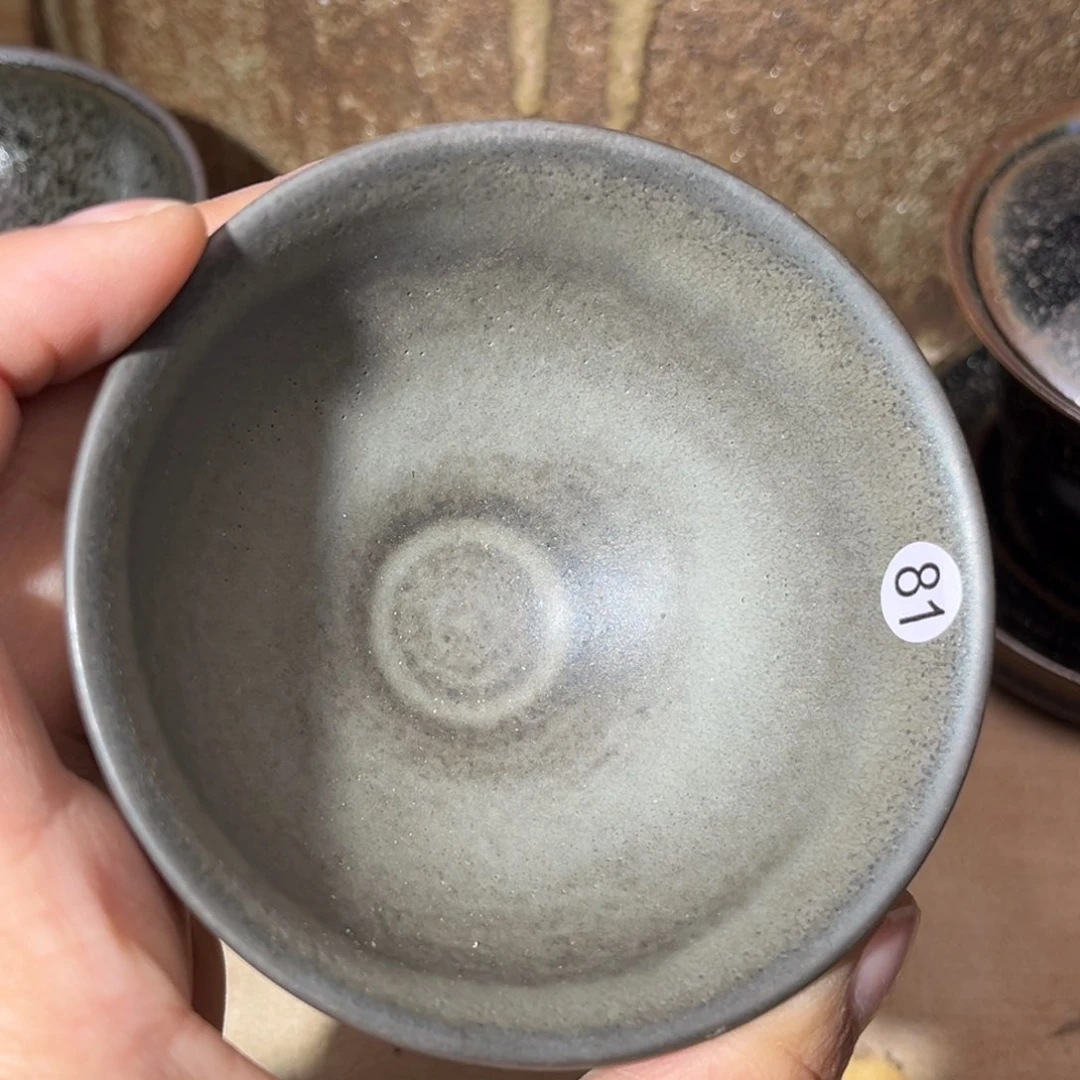 茶盏义兴龙窑坚持真柴烧