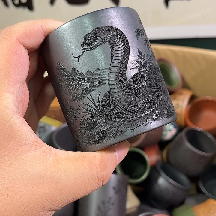 茶杯紫砂全手工紫砂主人杯