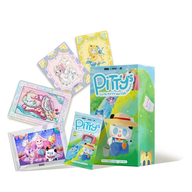 【平拆】《Pitty》喵影时光系列收藏卡第2弹盲盒（代拆）