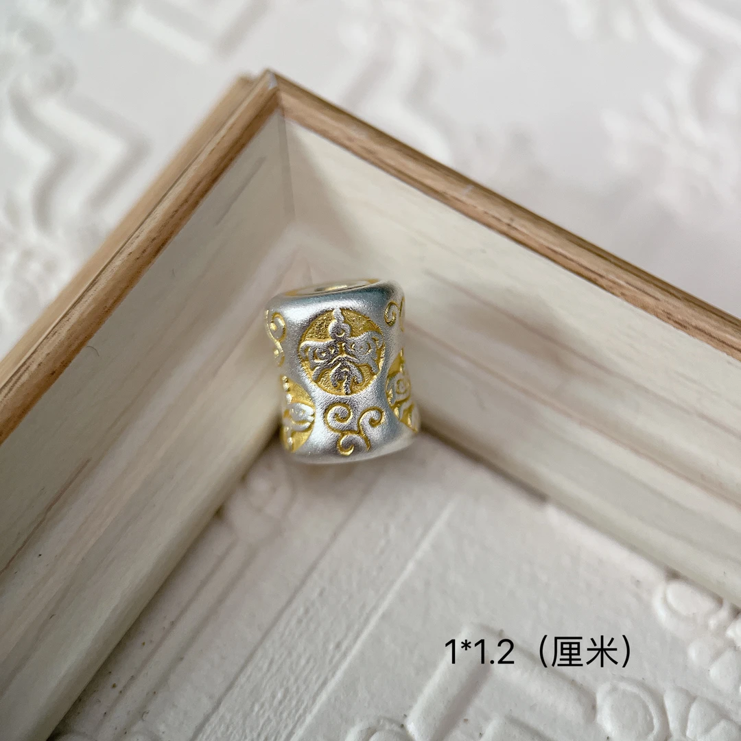 菲菲编绳小店 小配件 diy配件 串珠 描金配件