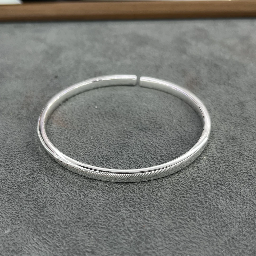 足银手镯 足银手镯一个-3708