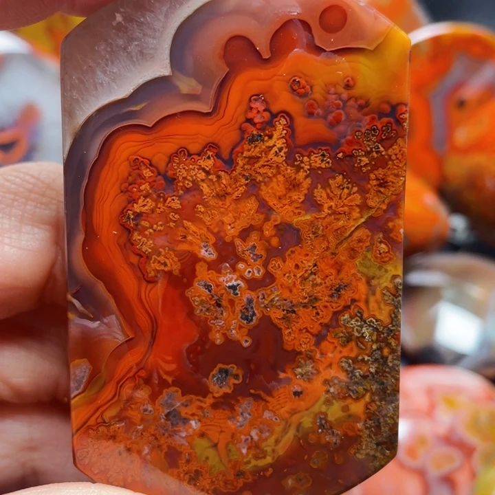 玛瑙/玉髓战国红玛瑙挂件未镶嵌?*定