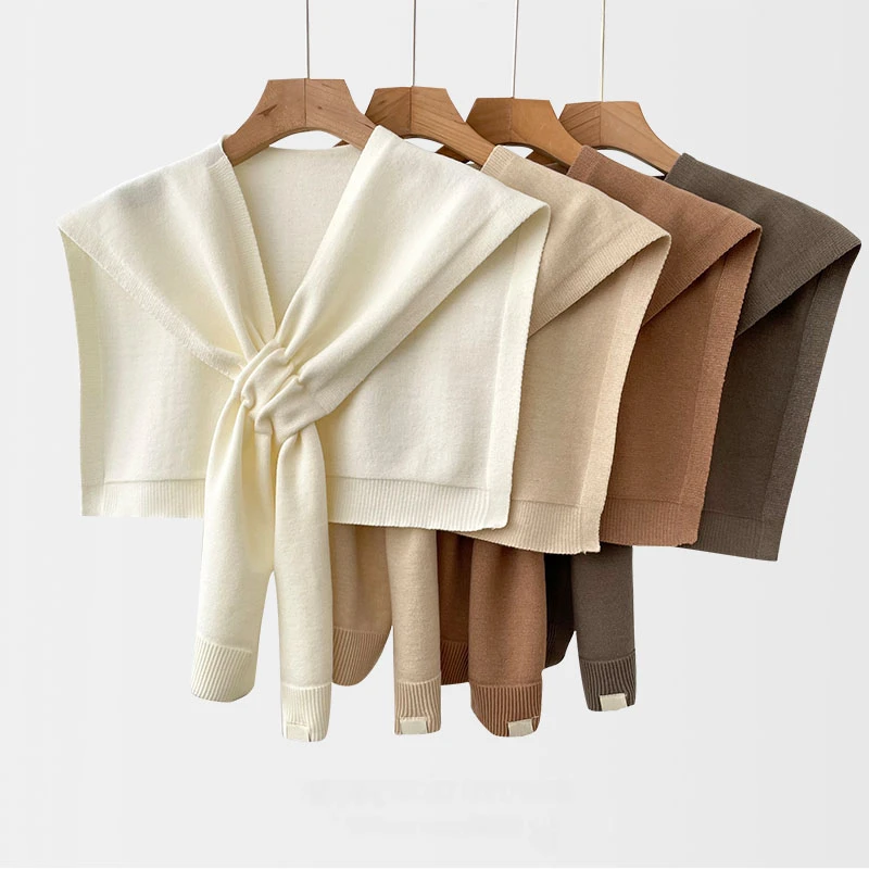 Loveislong【粉丝专享】新款懒人交叉披肩春夏季空调护肩颈针织