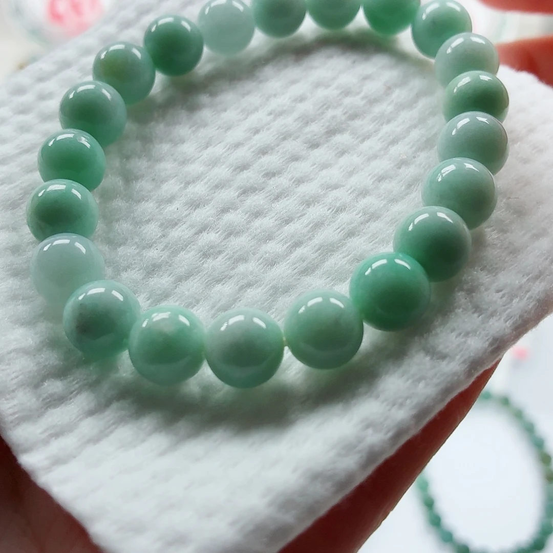 翡翠未镶嵌手链卡9.1（货尾）