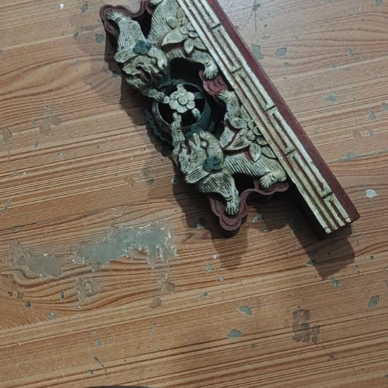 奔***云绒质木雕花板，一物一拍，