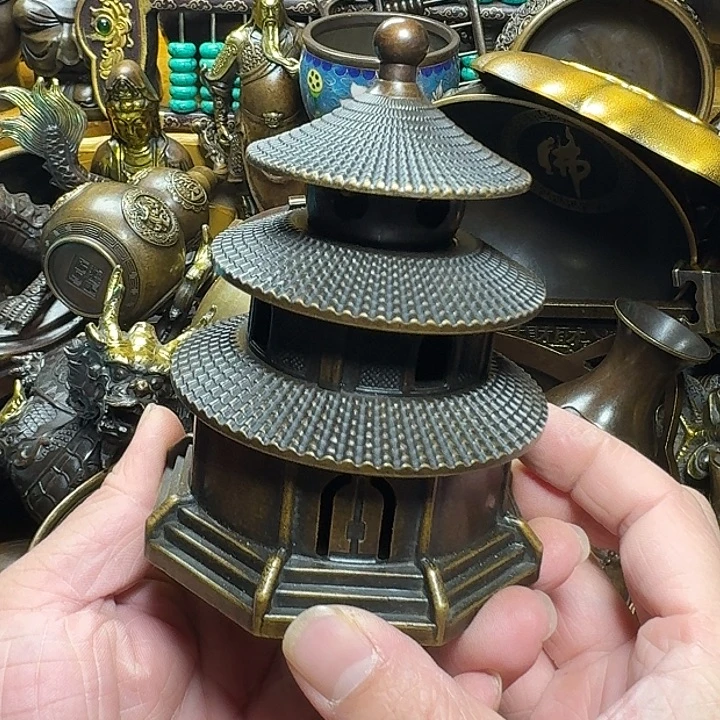 铜器摆件收收藏藏