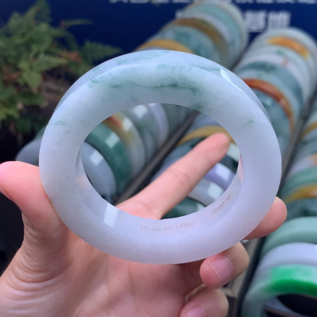 定制翡翠未镶嵌手镯定制不退不换5156