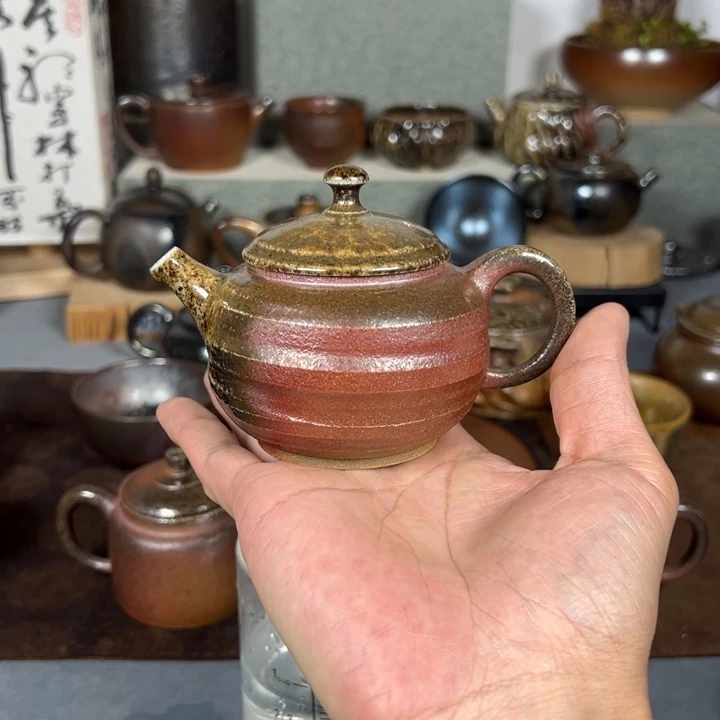 唉***哟壶建水紫陶白泥裸烧