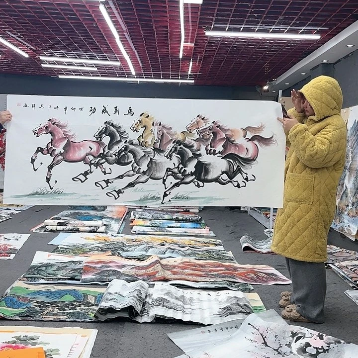 国画无毛或被短柔