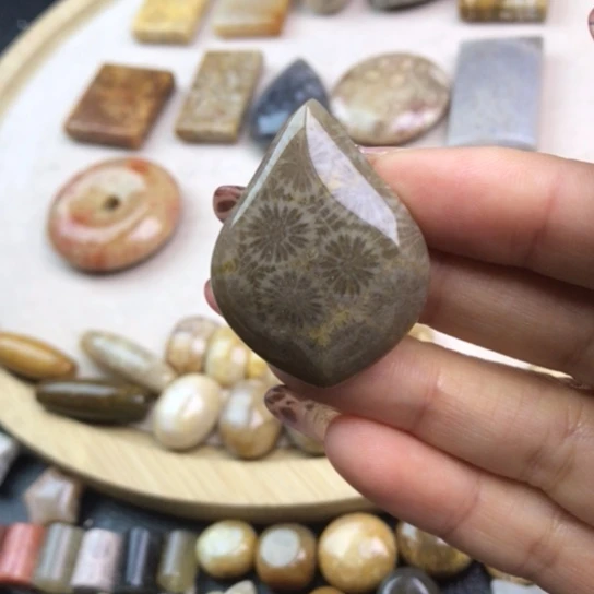 硅化玉未镶嵌颈饰