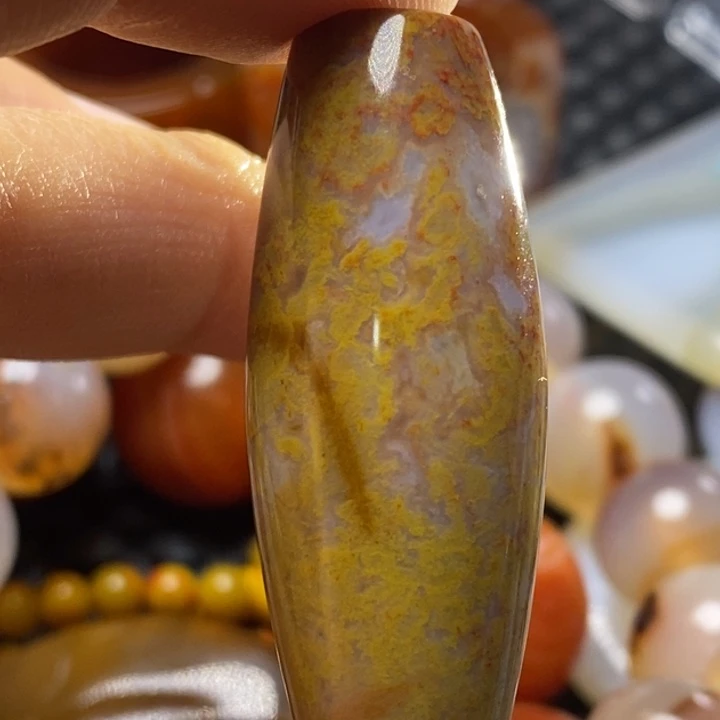 玛瑙/玉髓颈饰未镶嵌?****橘