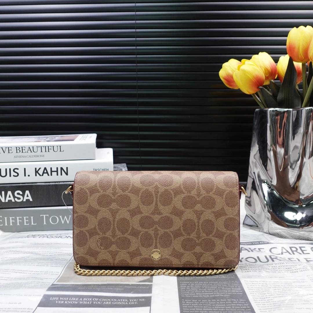 95新 COACH/蔻驰 单肩包/T10297342