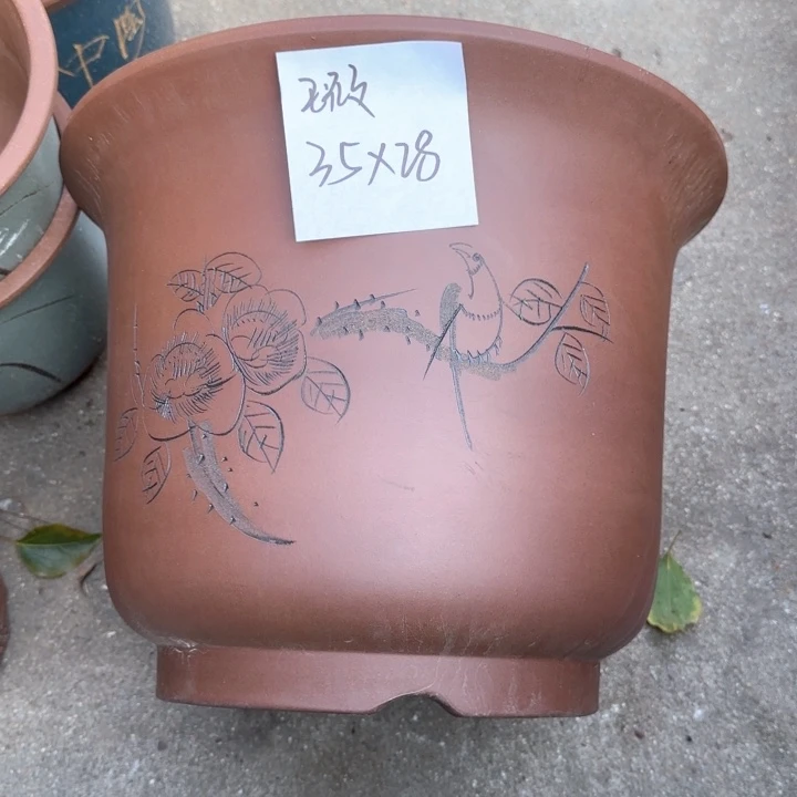 紫砂花盆特价清仓