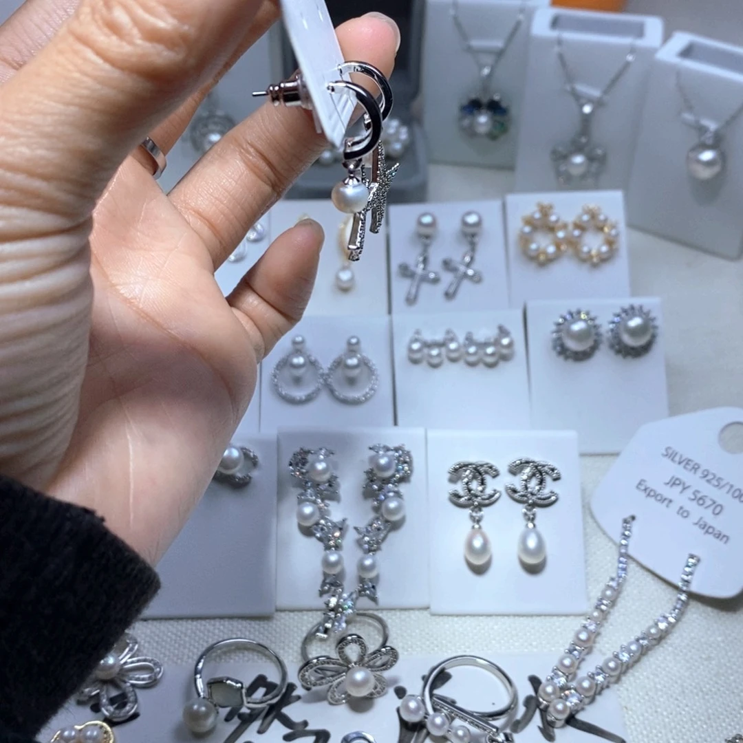 耳饰淡水珍珠未镶嵌