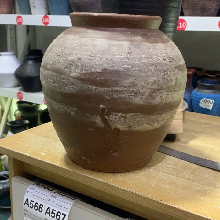 【闪购商品】红陶微瑕土陶默认打孔高25口14