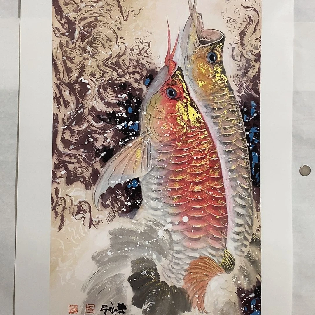 国画陈老师作品福利