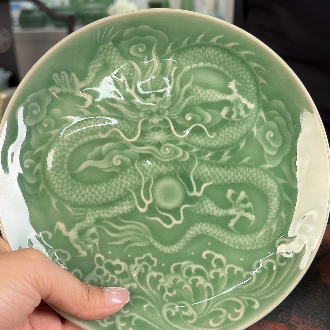 龙泉云间青瓷小米茶器