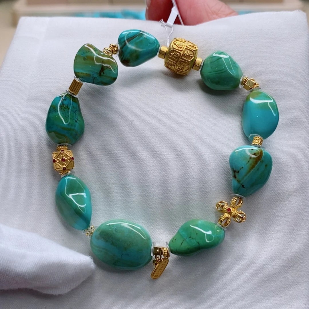 绿松石珠宝奇石未镶嵌