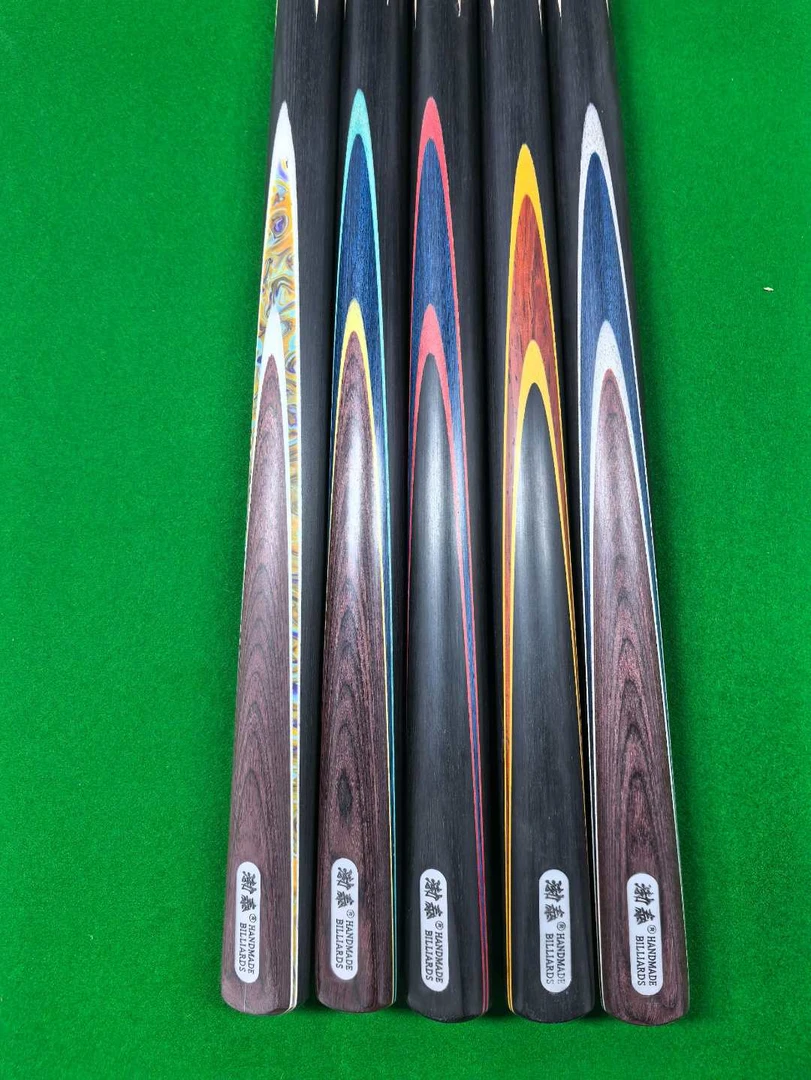 【楚总专属】【单面4贴片】小头中式球杆免漆手工杆