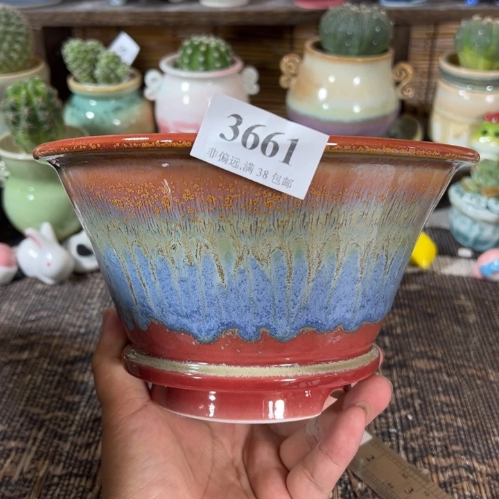 口15 手工花盆满30包邮