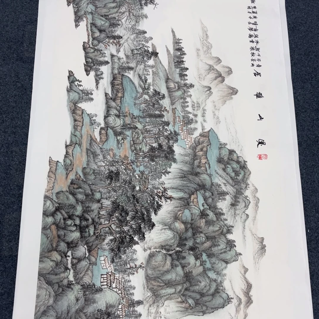 国画绘画手绘作品