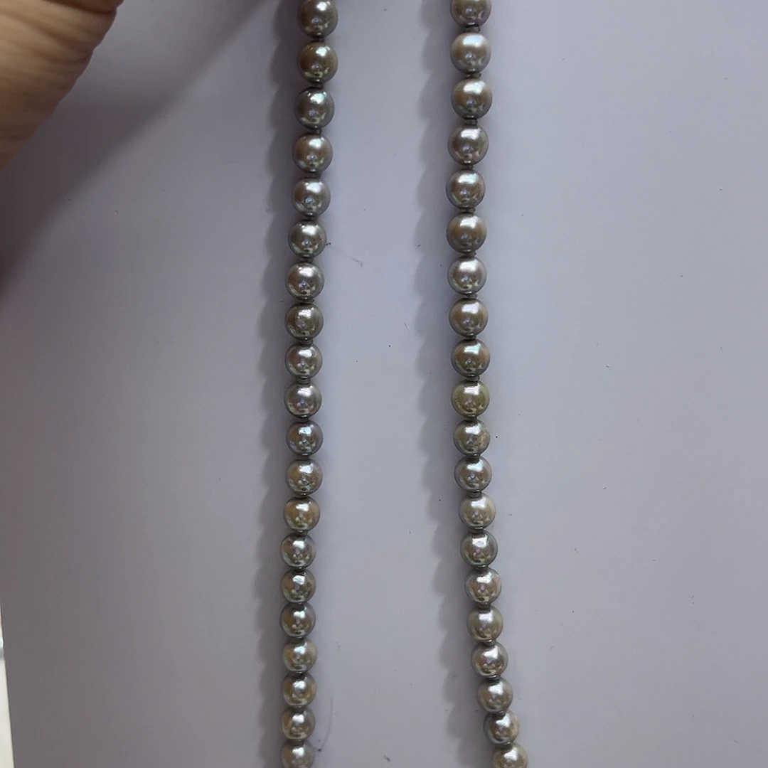 颈饰海水珍珠银S925镶嵌