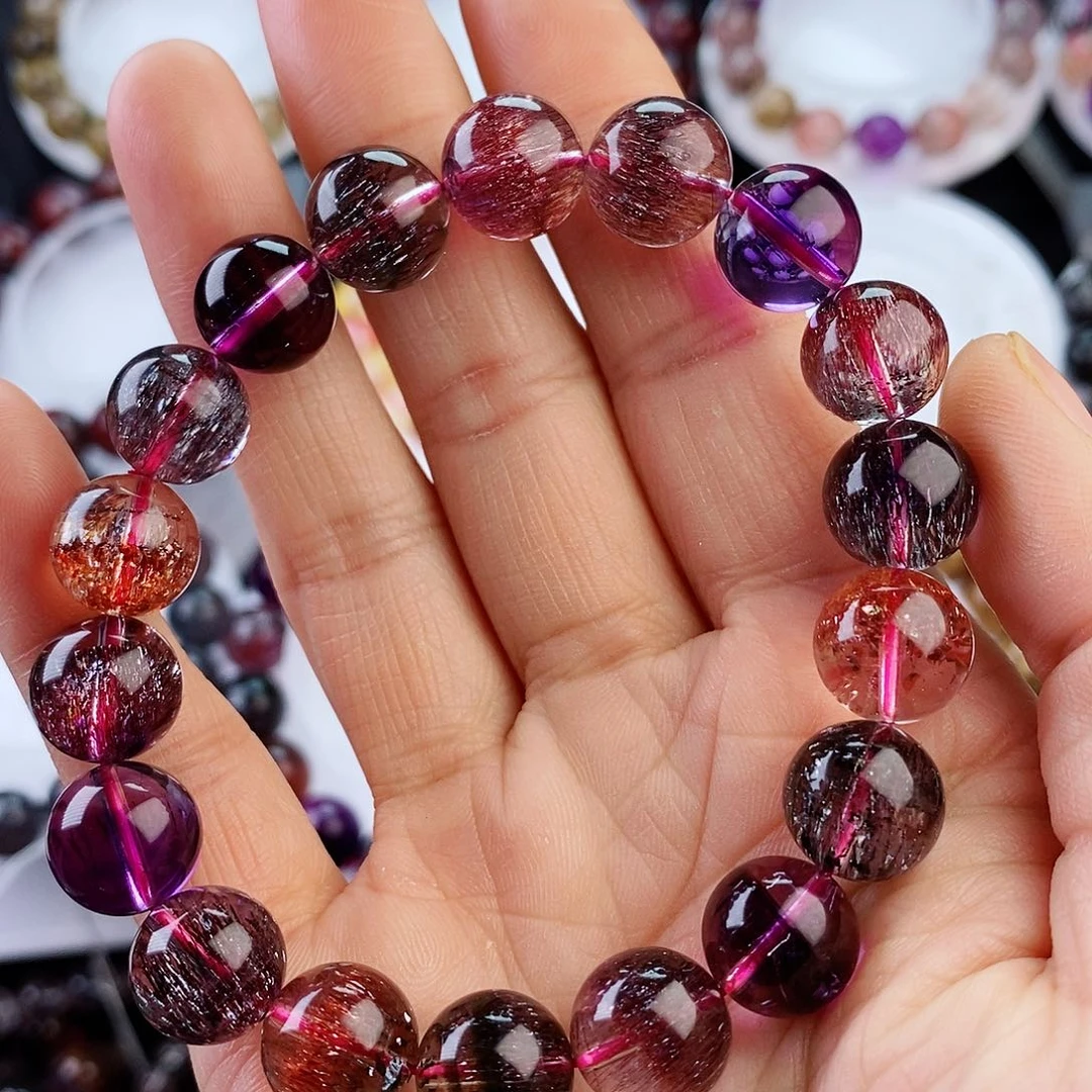 水晶手链未镶嵌超七