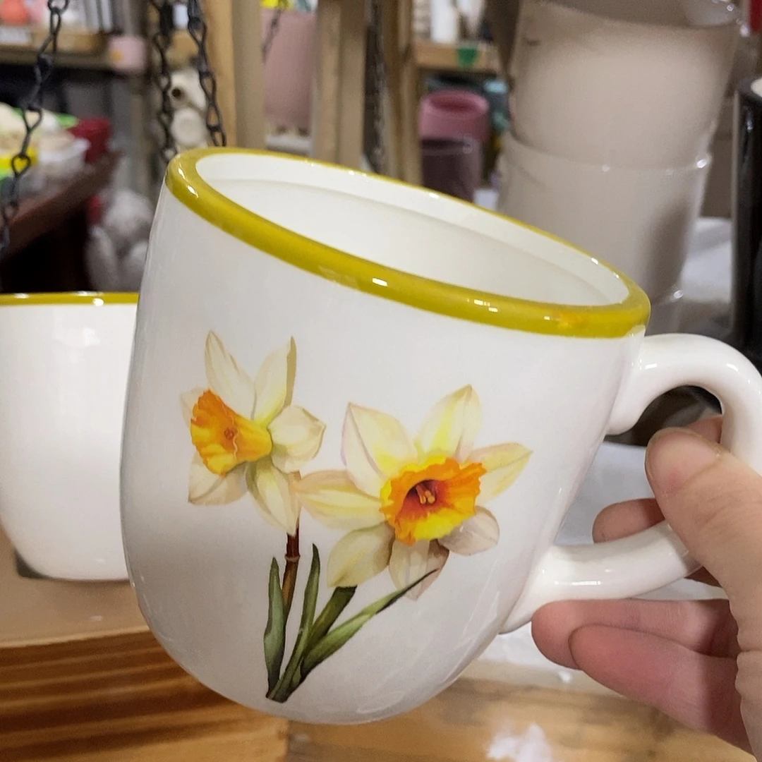 杯子陶盆有孔 瑕疵介意勿拍