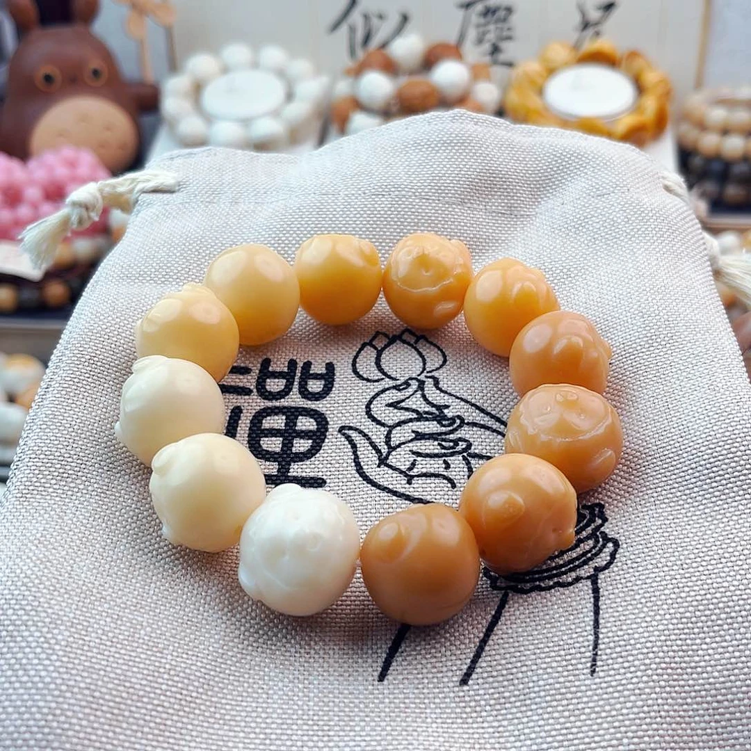 菩提根/象牙果吊坠乐*羊乐羊羊专拍