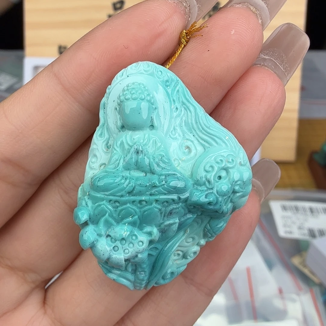 绿松石未镶嵌珠宝奇石