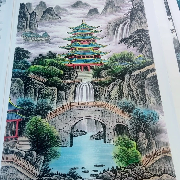 手绘作品全场放漏