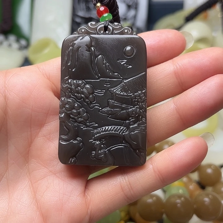 和田玉（糖玉）未镶嵌车挂