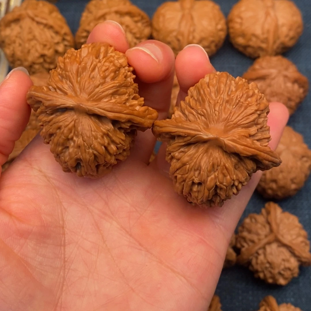 文玩核桃把件43全品平谷楼