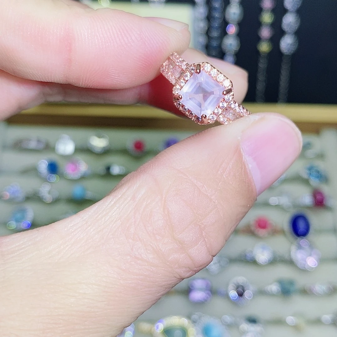 未镶嵌戒指芙蓉石