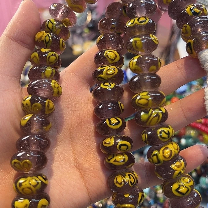 颈饰玻璃尼泊尔琉璃