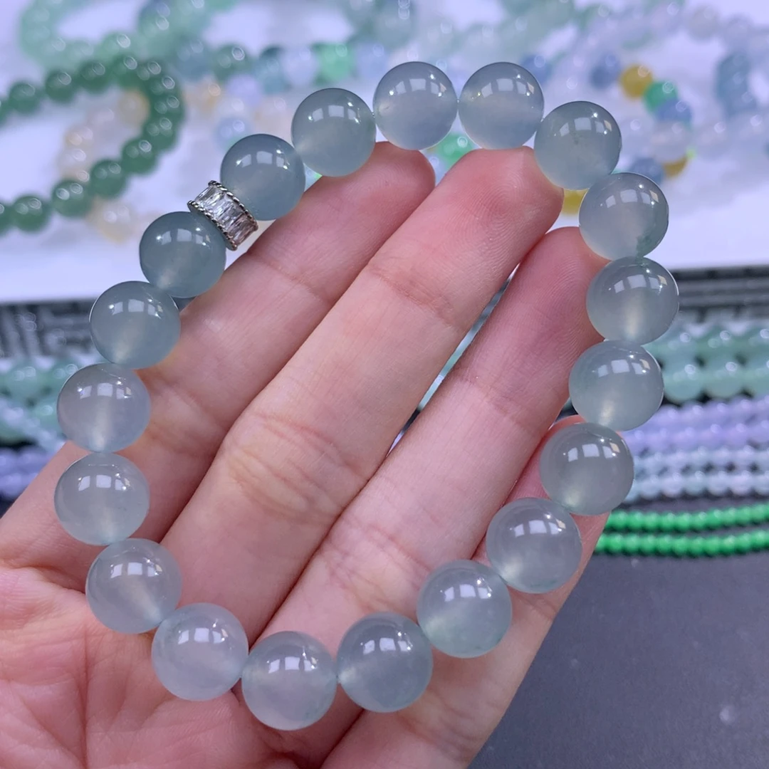 翡翠未镶嵌手链翡翠