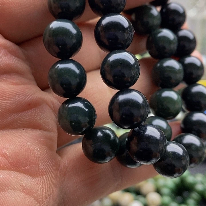 【闪购商品】手链未镶嵌和田玉12青玉拍一发一