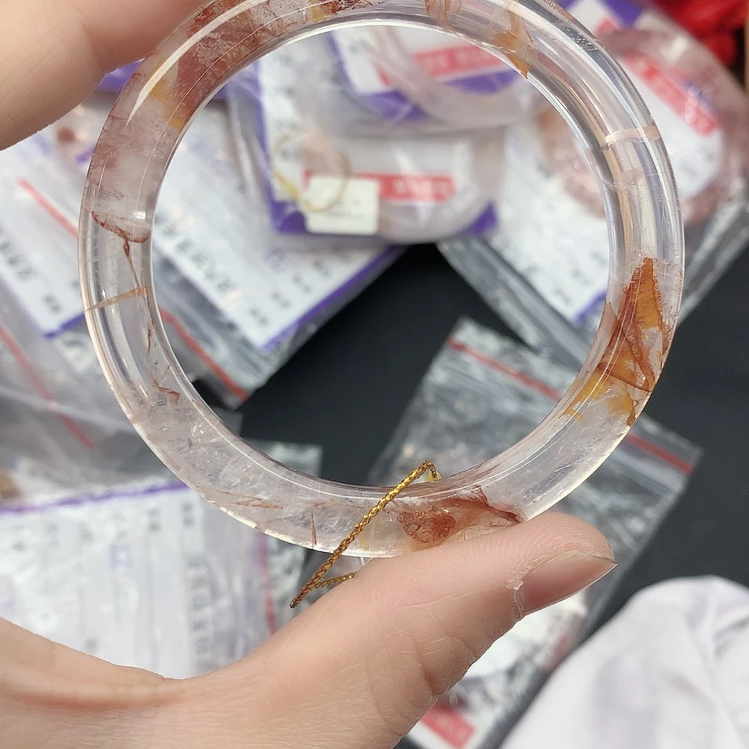 水晶手镯未镶嵌138（56；点点滴滴）