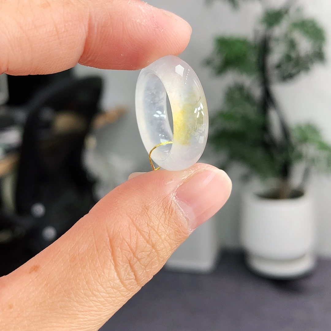 翡翠未镶嵌戒指9号