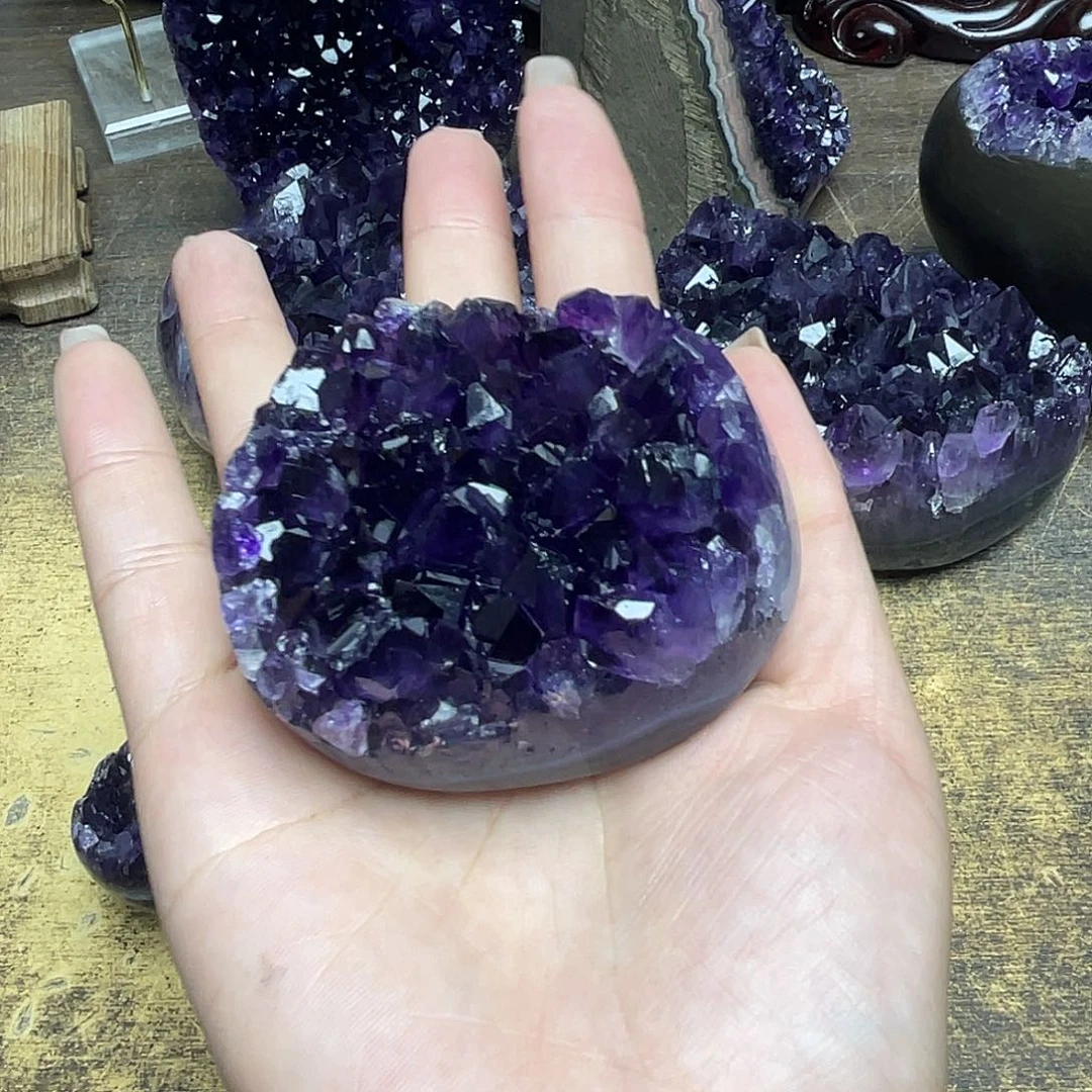 大型摆件（非配饰）未镶嵌紫晶