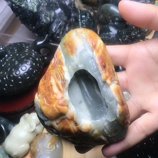 和田玉（糖玉）未镶嵌挂件