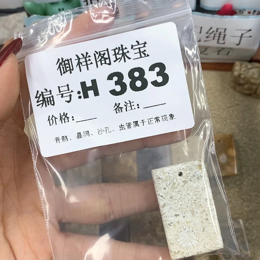 硅化珊瑚（珊瑚玉）H未镶嵌盐*