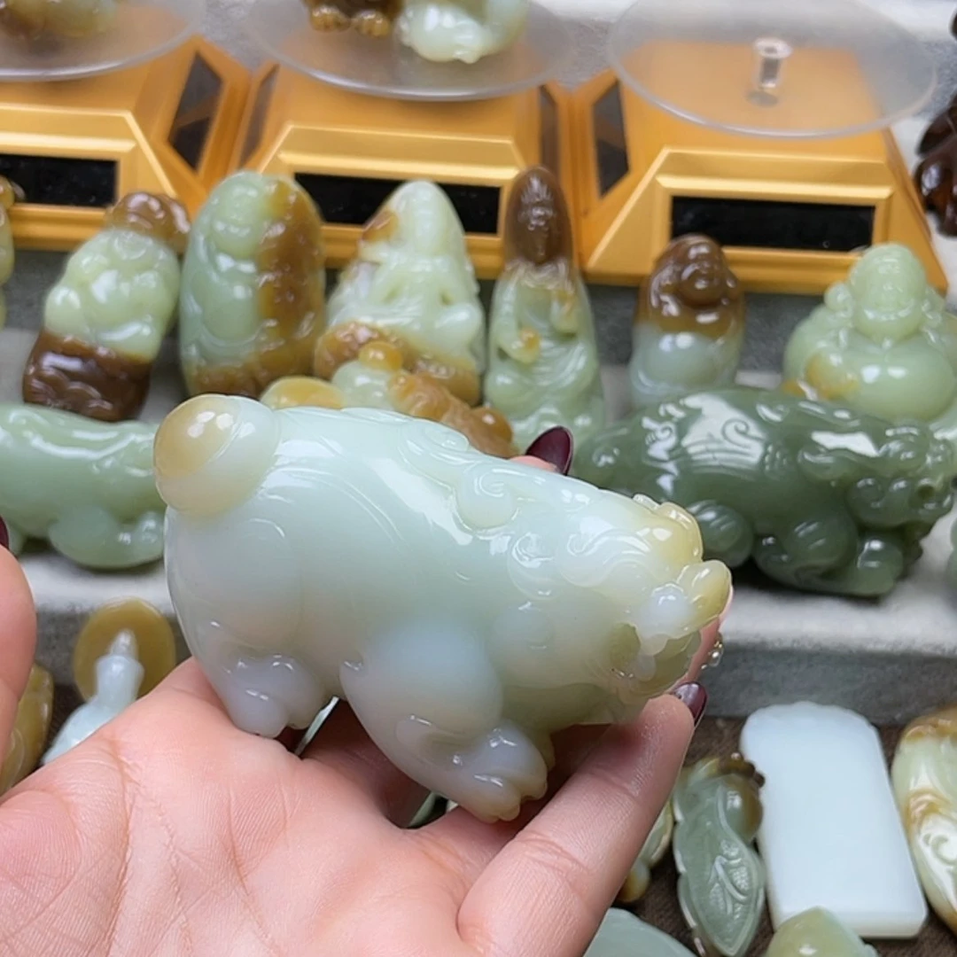 【闪购商品】和田玉把件未镶嵌王*福