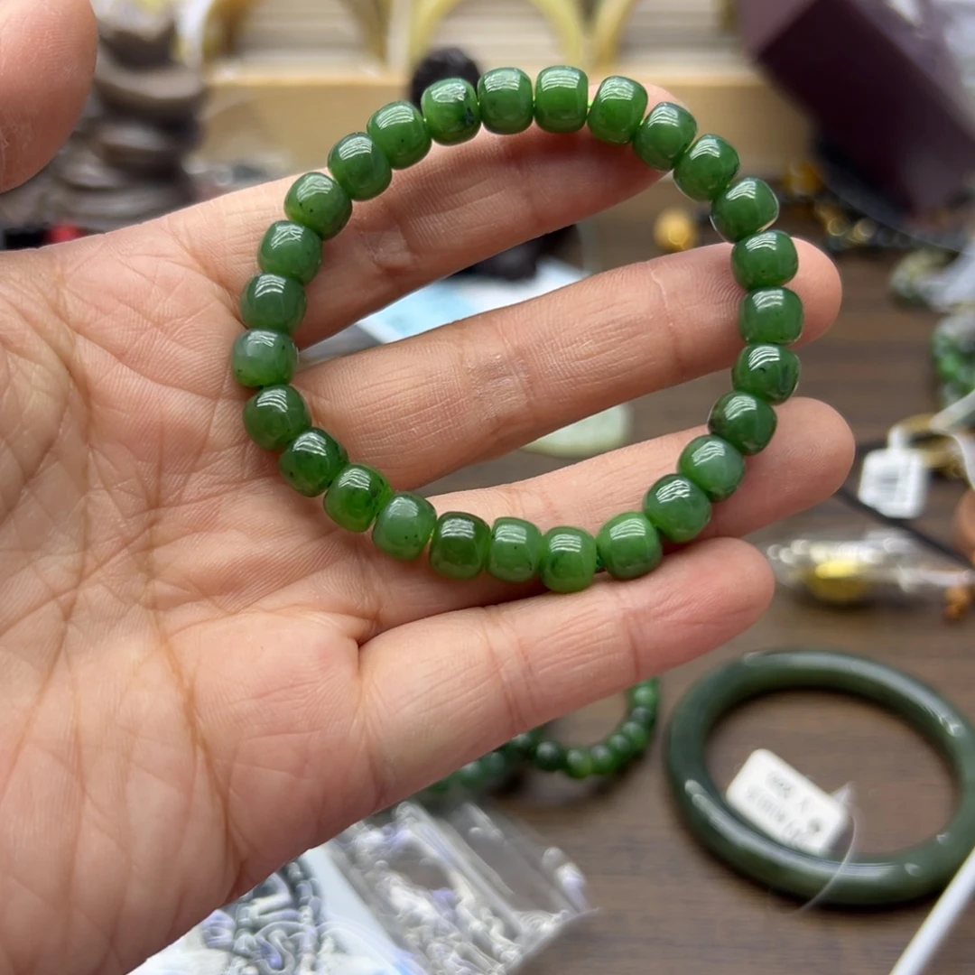 和田玉未镶嵌手链103