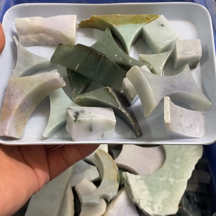 翡翠裸石缅甸翡翠料子