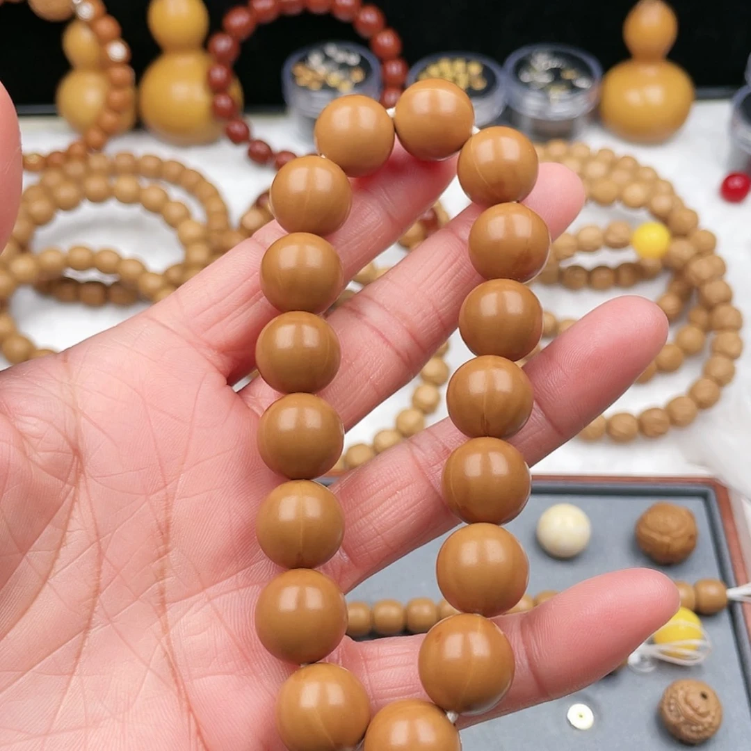 【闪购商品】猴头核桃手串猴头核桃精品正圆光珠