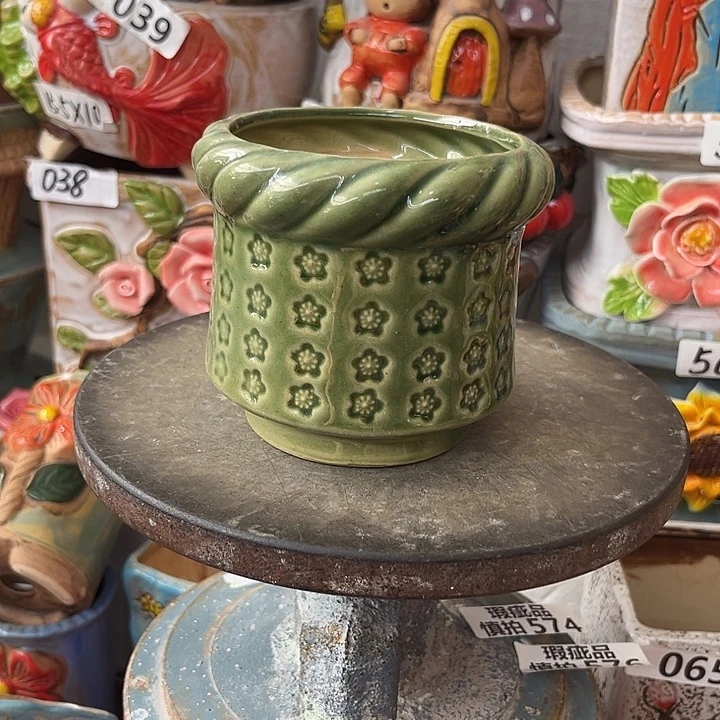 粗陶材质多肉花盆下播福利