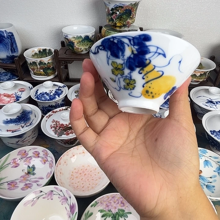 忠意堂釉下彩葫芦